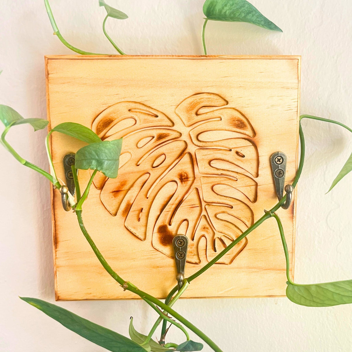 Large Wall Plant Trellis & Key Holder