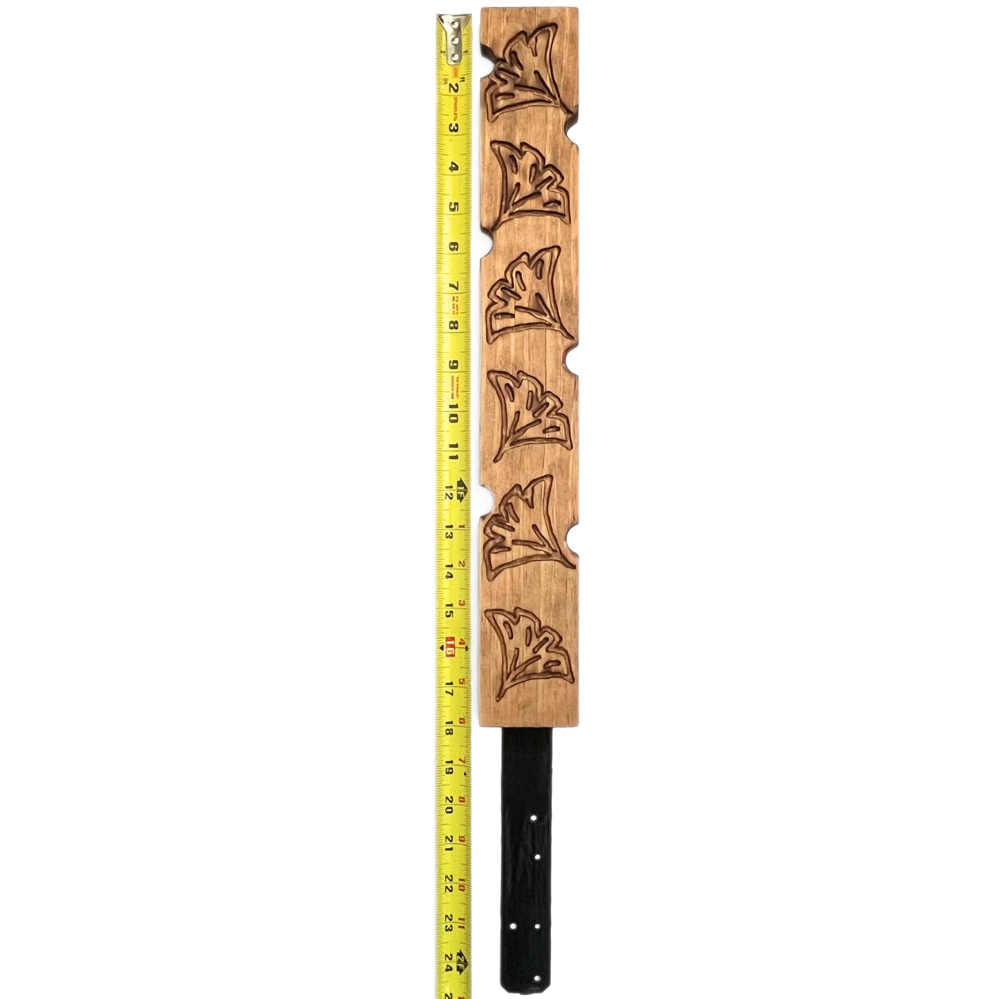 Stylish plant stake with large flowers with measure