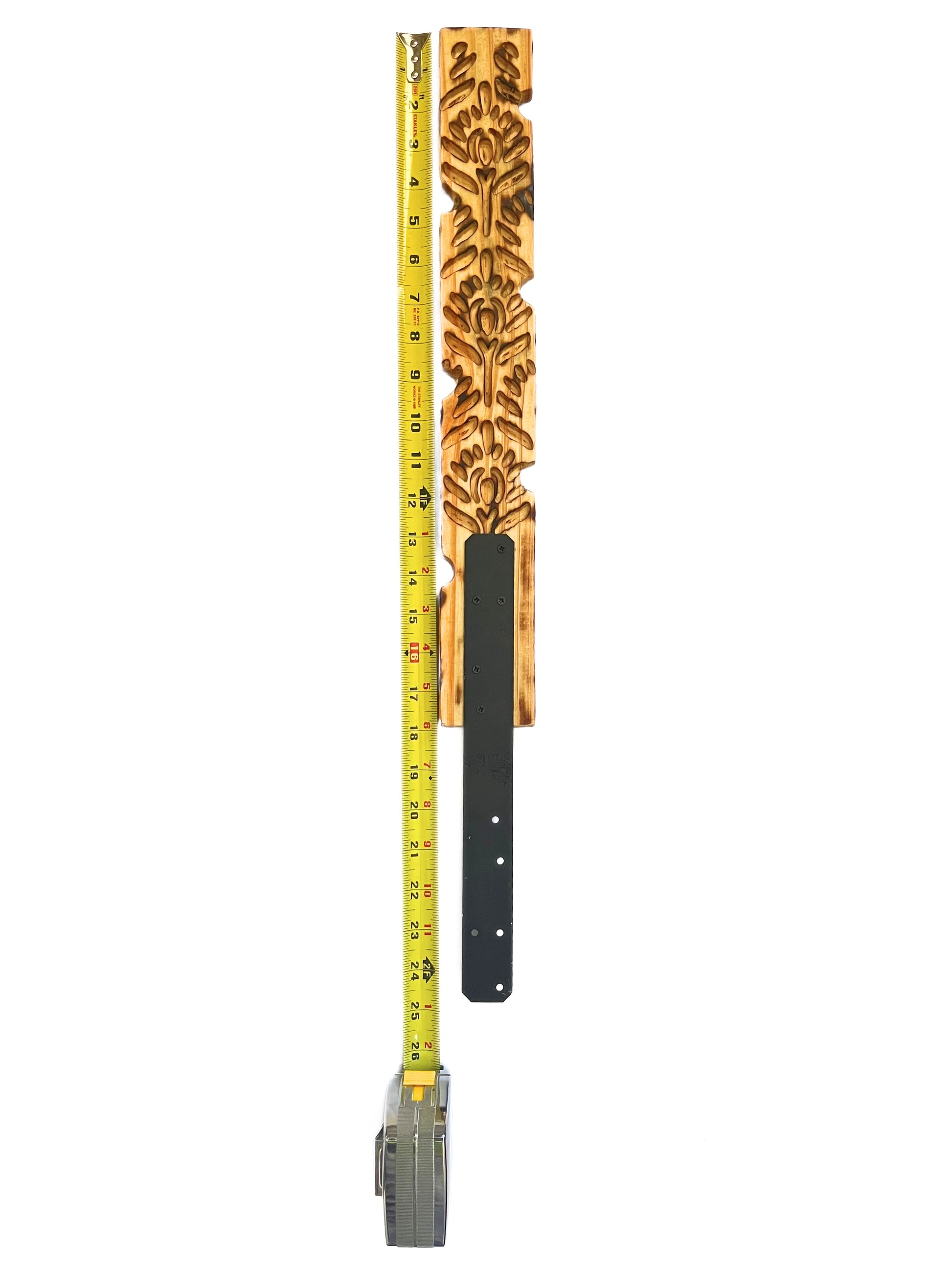 Decorative plant support stake, support, pole. 24 inches in length. 
