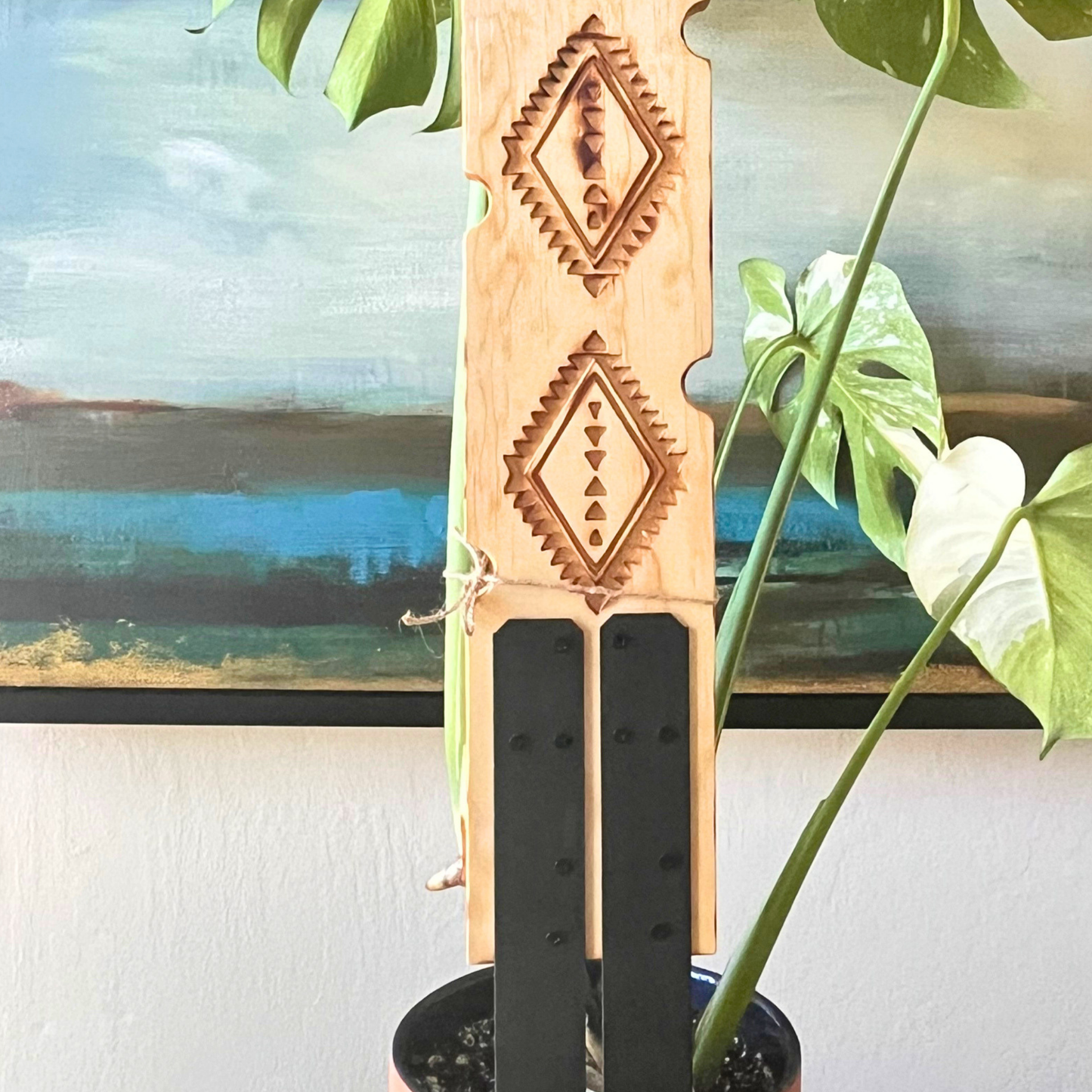Big Diamonds - Decorative Plant Trellis