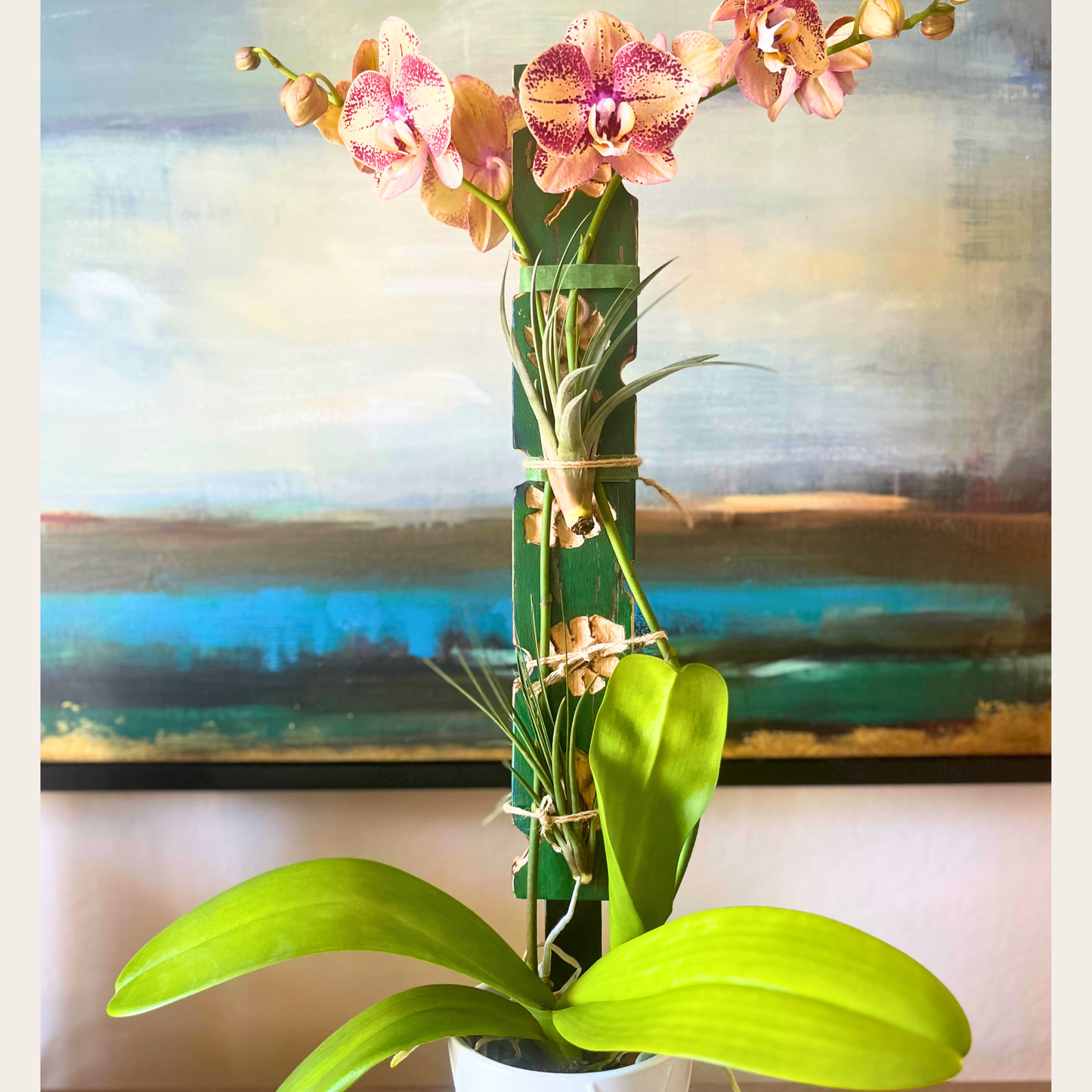 Flourish | Hand-Carved Sculptural Plant Support