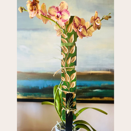 Flourish | Hand-Carved Sculptural Plant Support