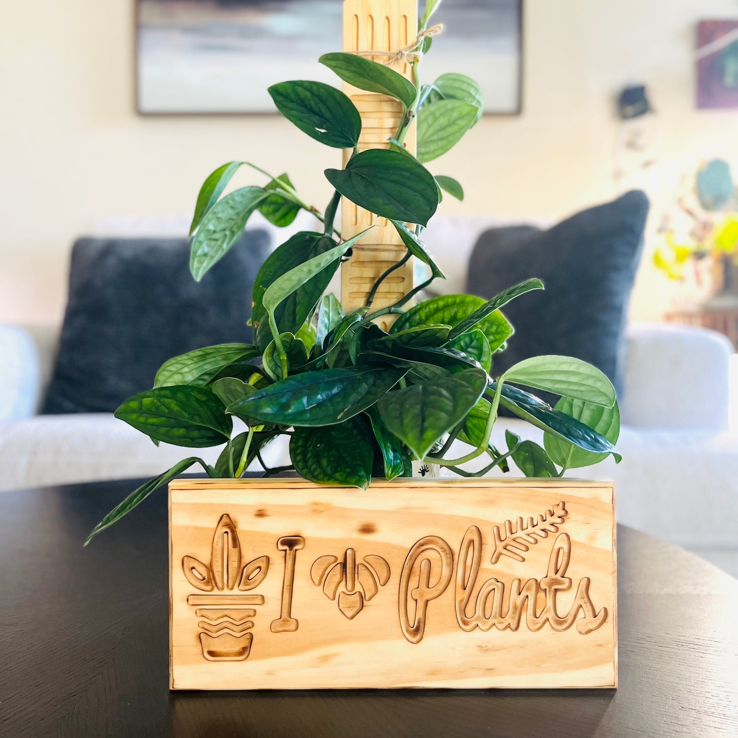 I love Plants - wall decor | wall sign | plant decor