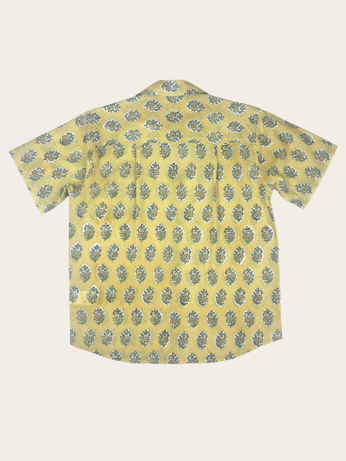 Mellow - Hand-Block Printed 100% Cotton Men's Shirt