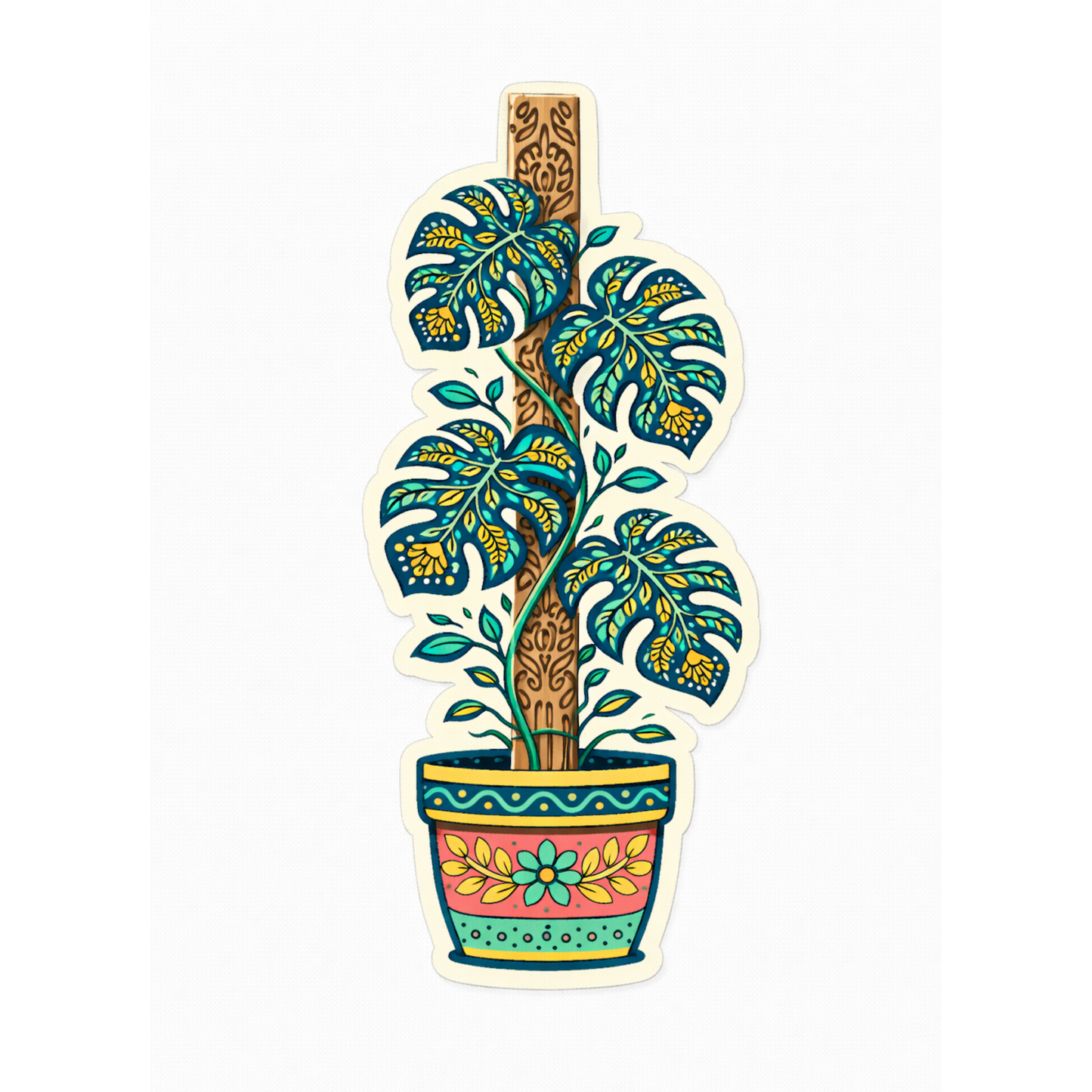 Plant Lover Stickers | Decorative Botanical Art Stickers