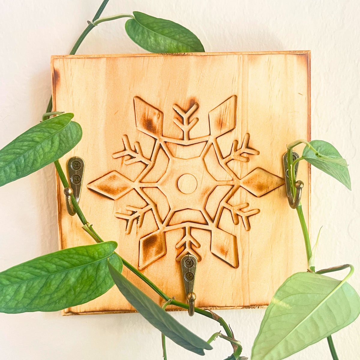 Large Wall Plant Trellis & Key Holder