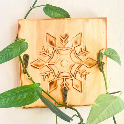 Large Wall Plant Trellis & Key Holder