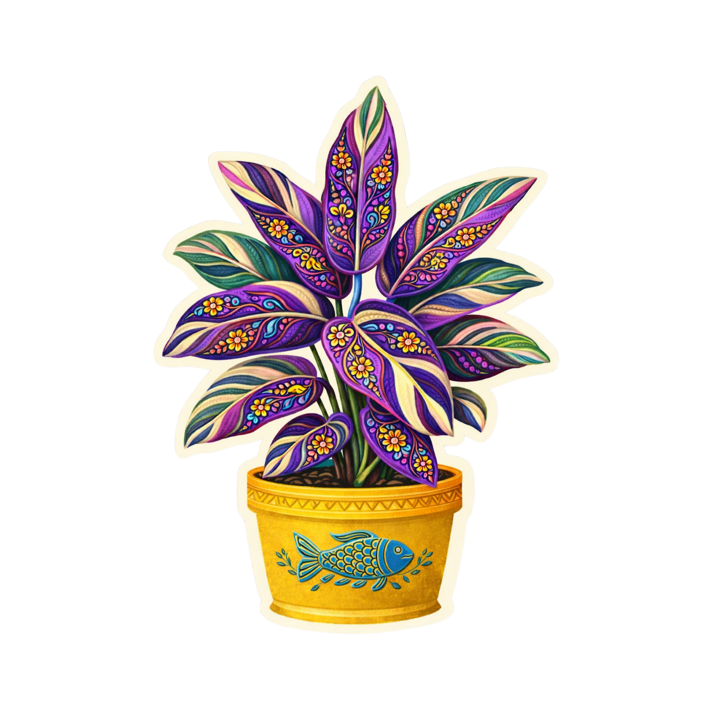Plant Lover Stickers | Decorative Botanical Art Stickers