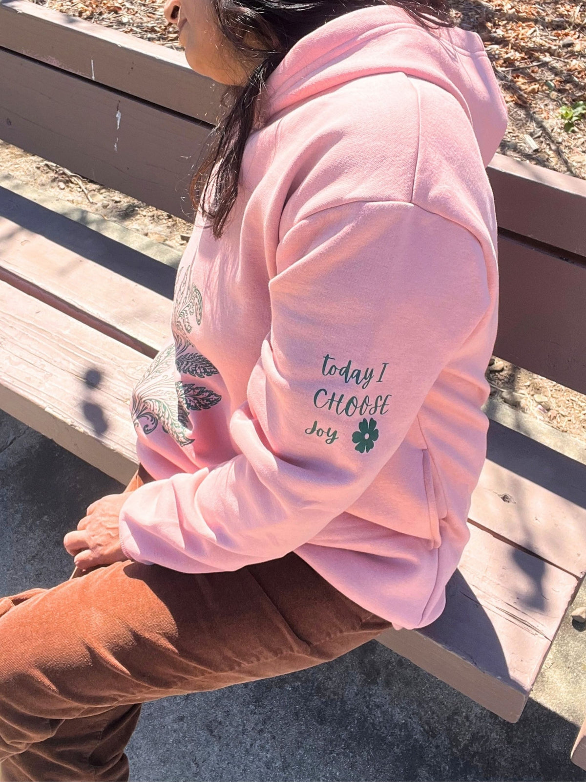 Spring in Winter 100% Cotton Heavyweight Unisex Hoodie